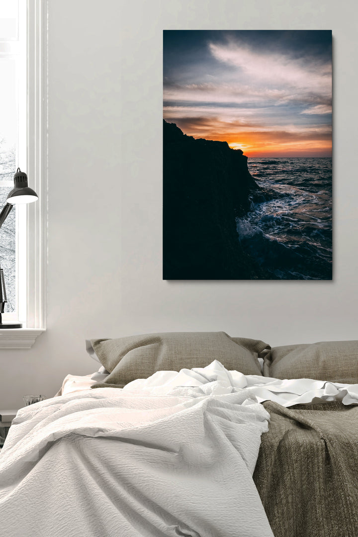 Sonnenuntergang Klippen