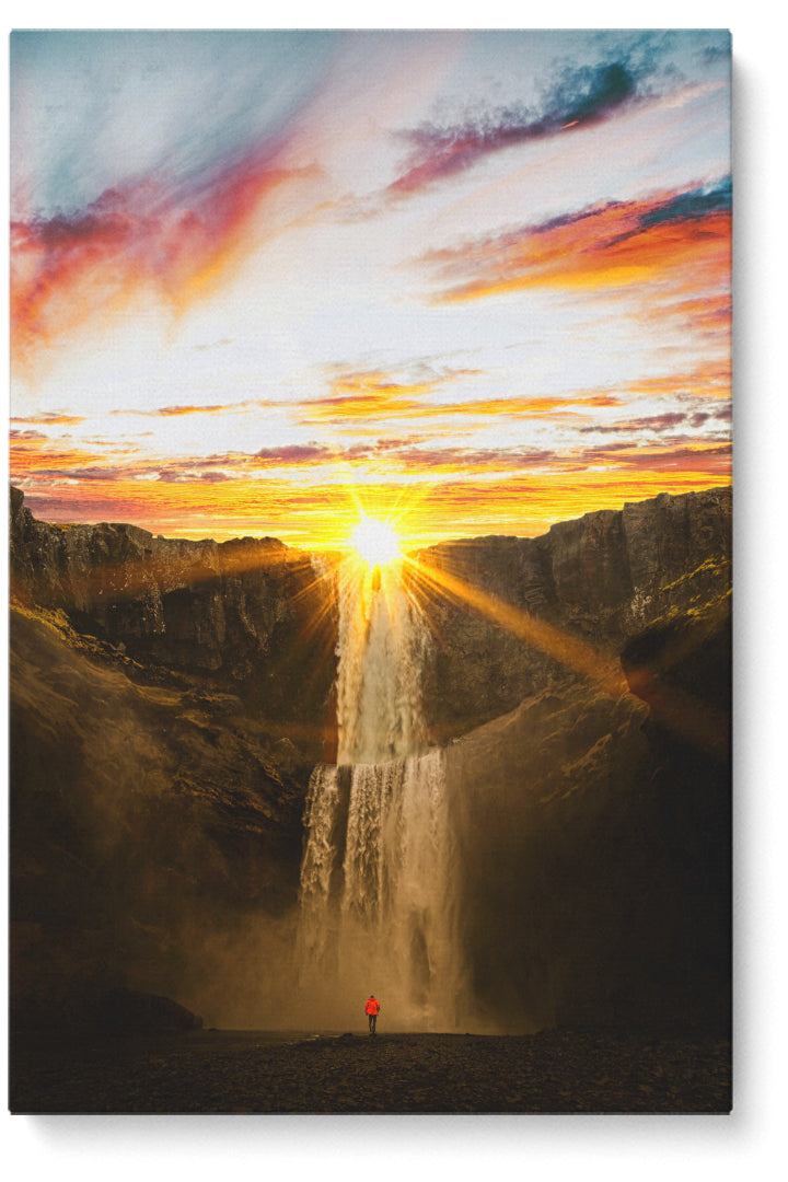 Sunset Waterfall
