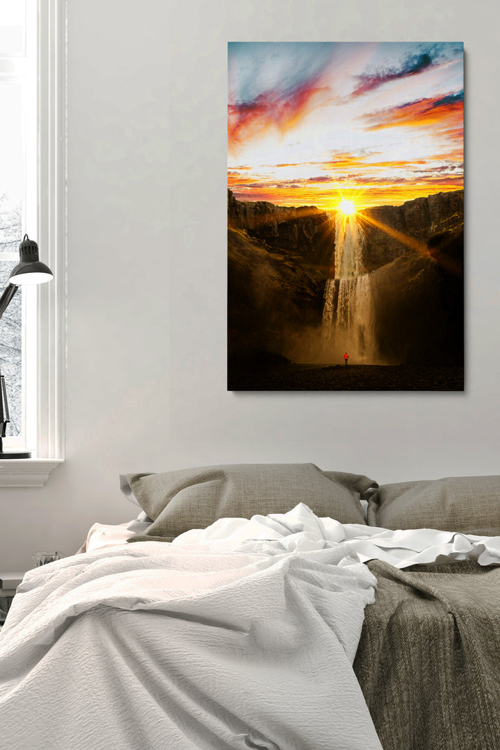 Sunset Waterfall