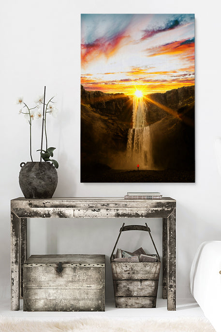 Sunset Waterfall