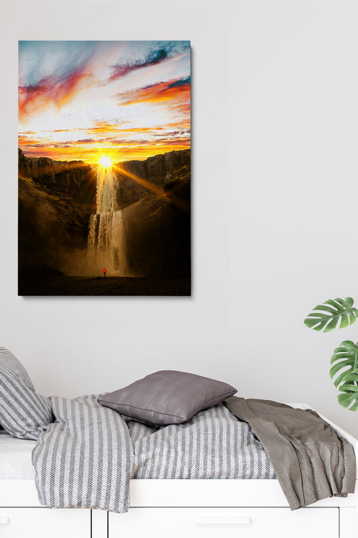 Sunset Waterfall