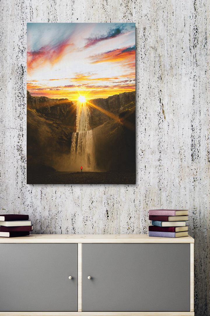 Sunset Waterfall