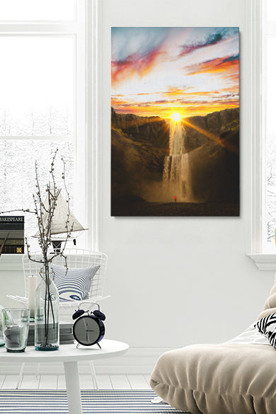 Sunset Waterfall