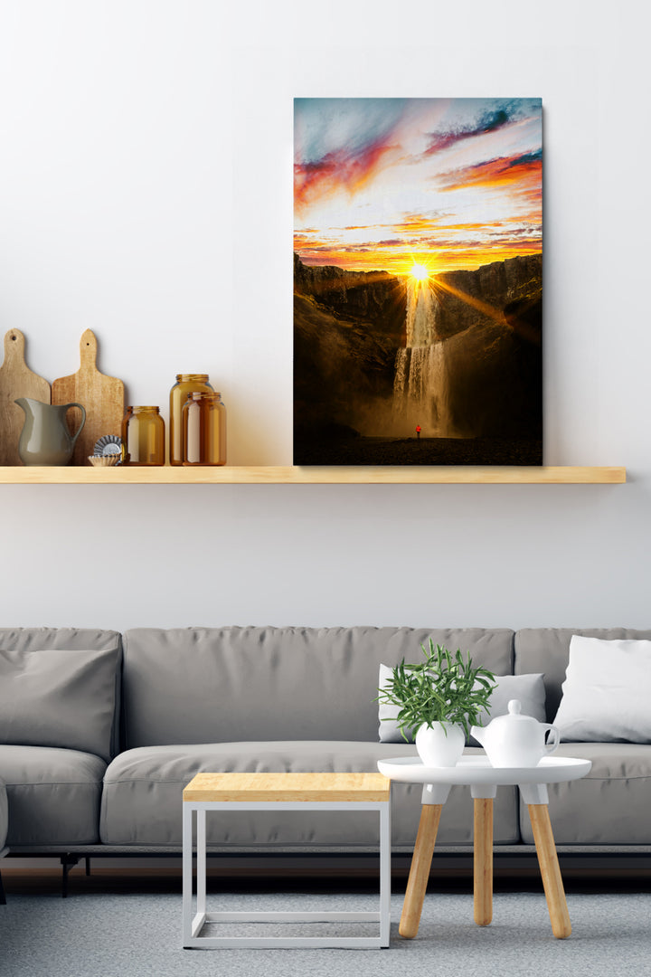 Sunset Waterfall