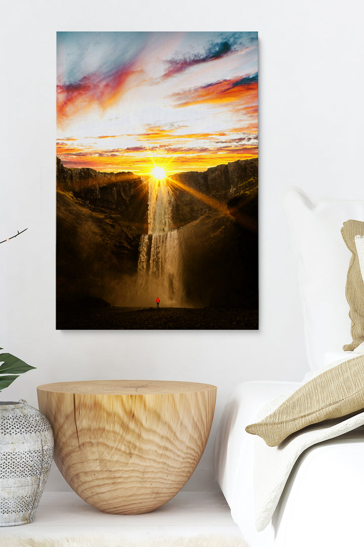 Sunset Waterfall