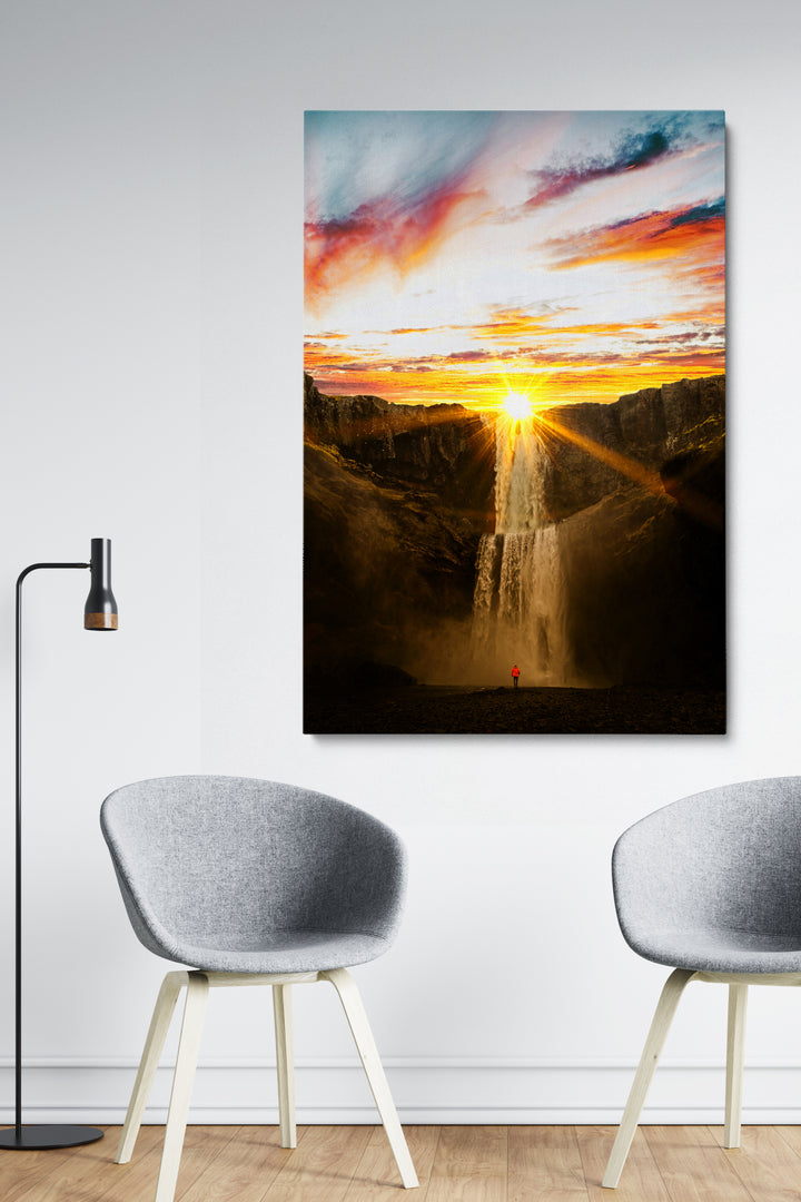 Sunset Waterfall