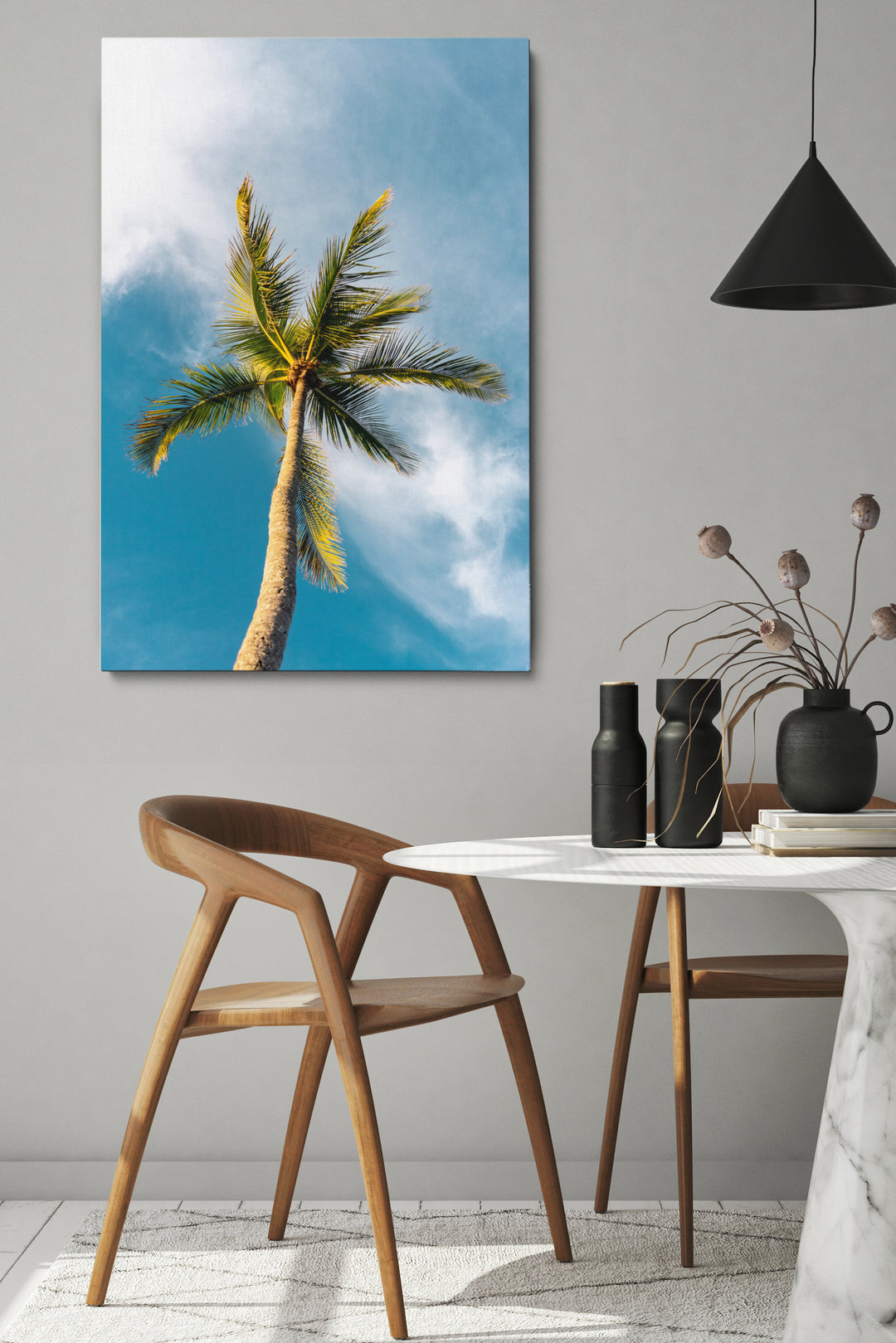 Unter der Palme