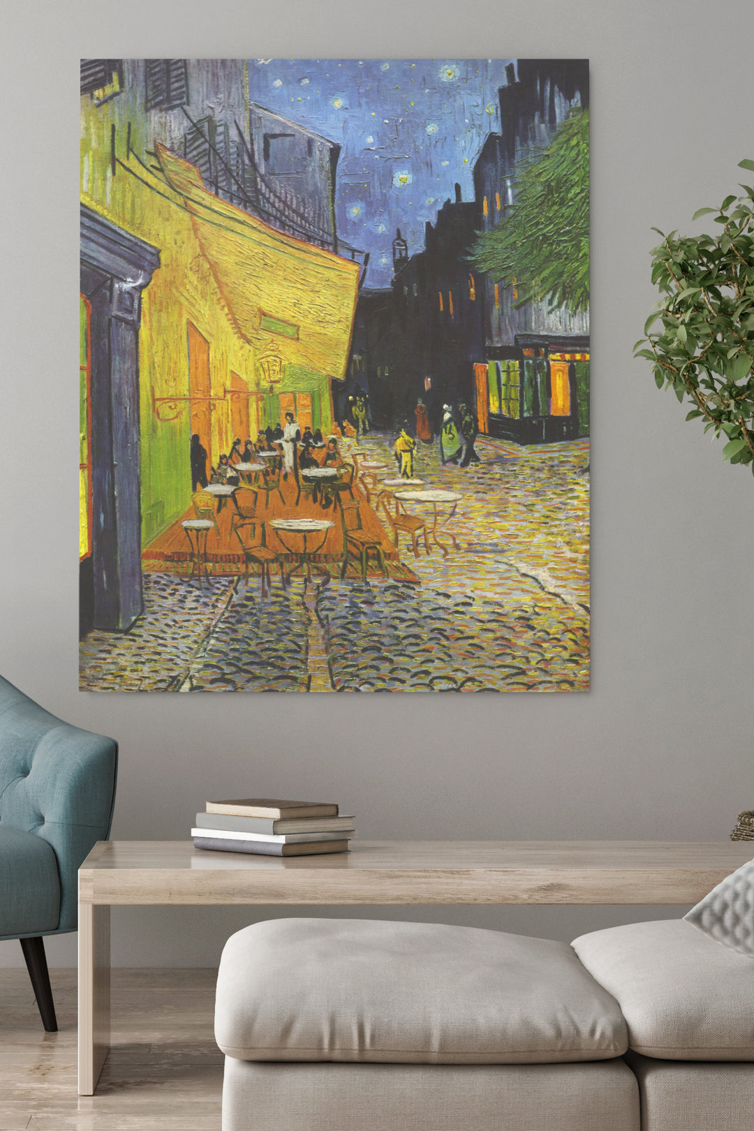 Terrasse bei Nacht - Vincent van Gogh