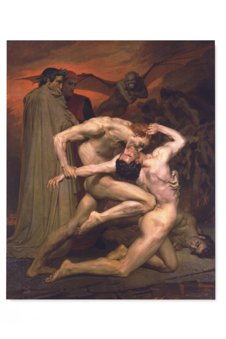 Dante and Virgil in Hell - William-Adolphe Bouguereau