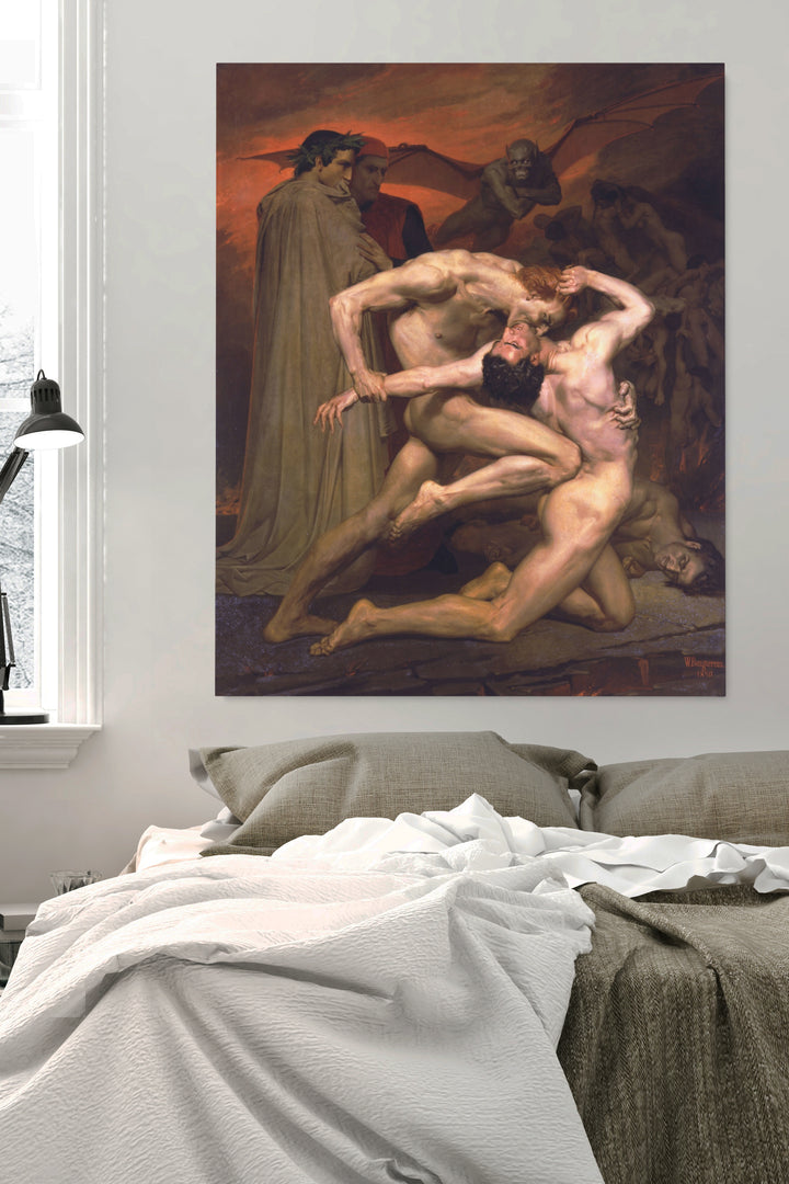 Dante and Virgil in Hell - William-Adolphe Bouguereau