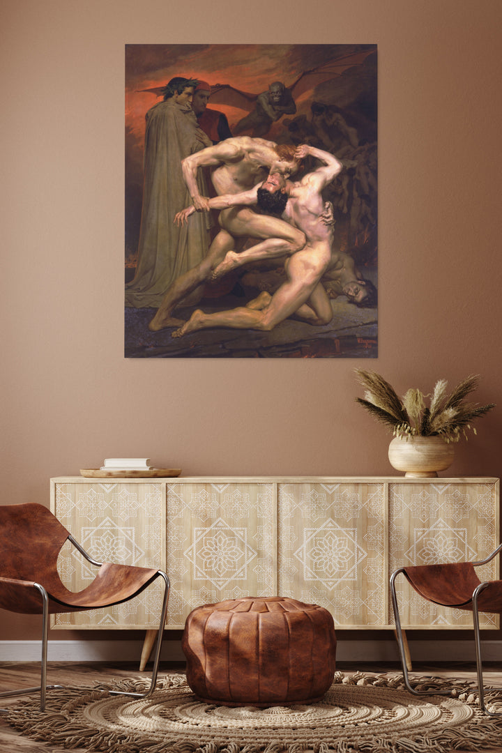 Dante and Virgil in Hell - William-Adolphe Bouguereau