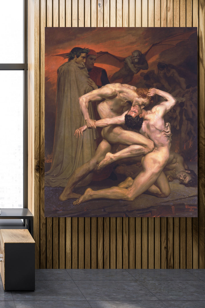 Dante and Virgil in Hell - William-Adolphe Bouguereau