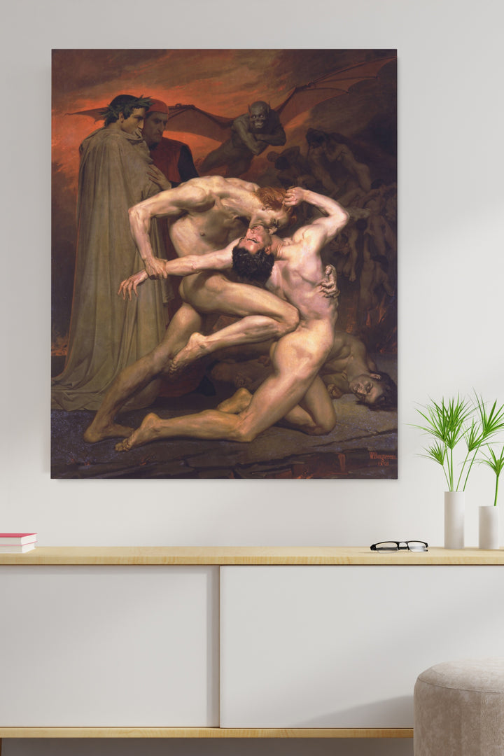 Dante and Virgil in Hell - William-Adolphe Bouguereau