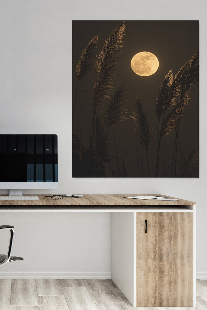 Grass In Moonlight