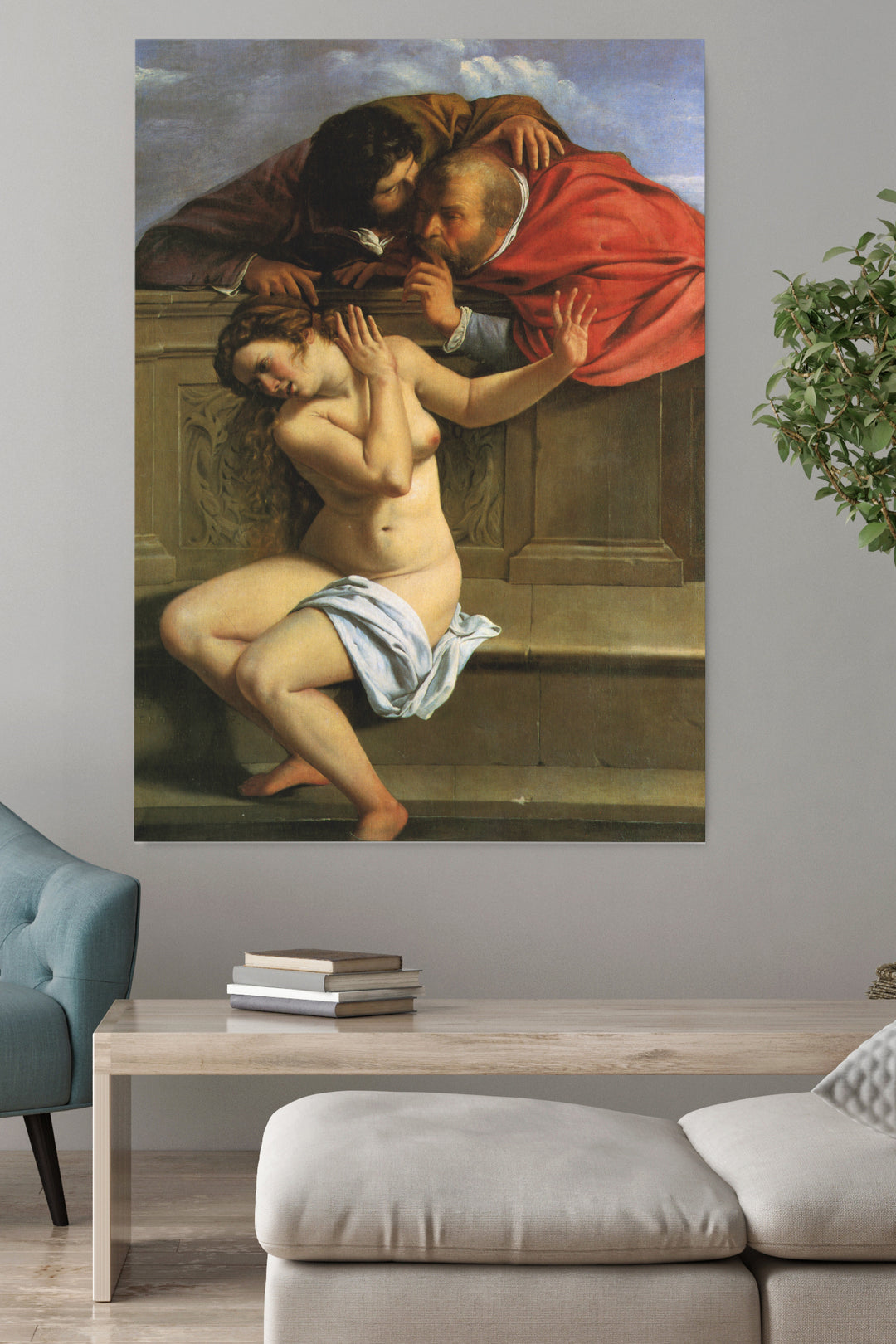 Susanna and the Elders - Artemisia Gentileschi