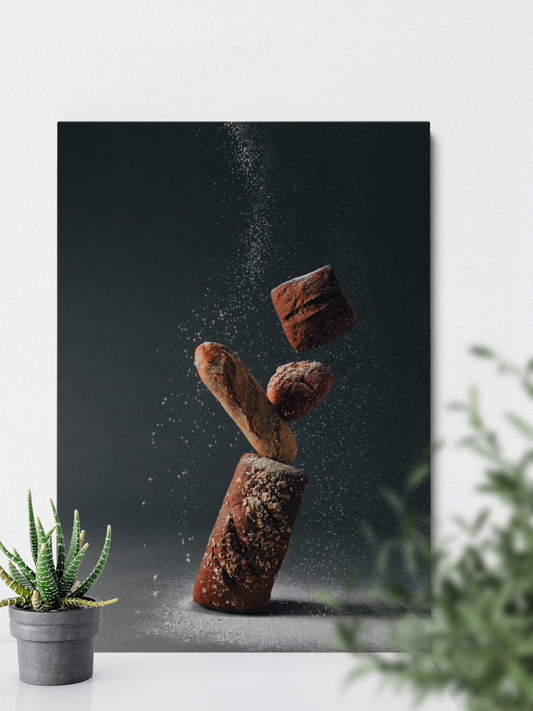 Fallendes Brot