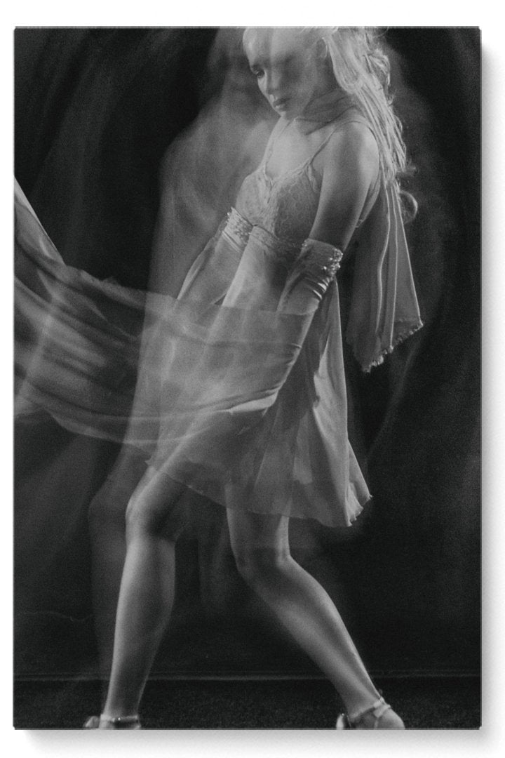 Blurry woman