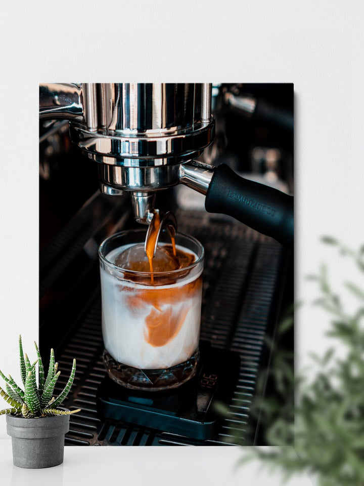 Frischer Eiskaffee