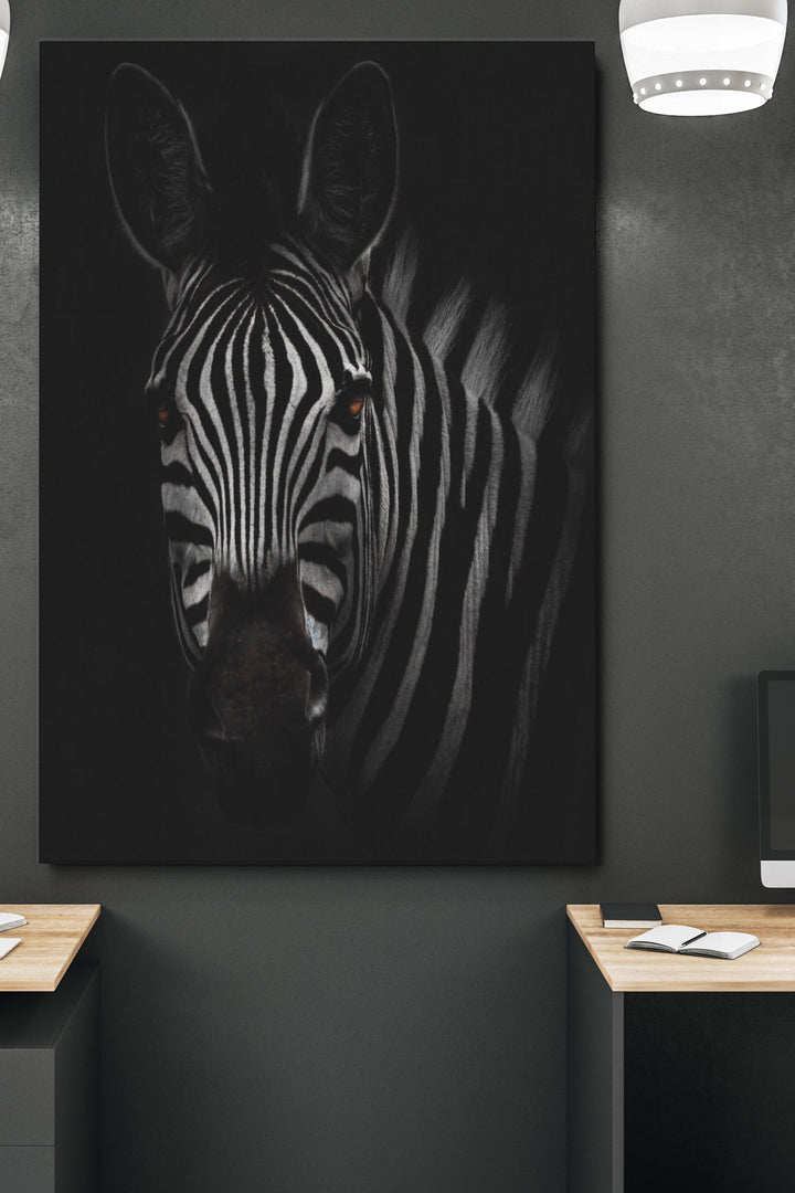Orange Eyes Zebra