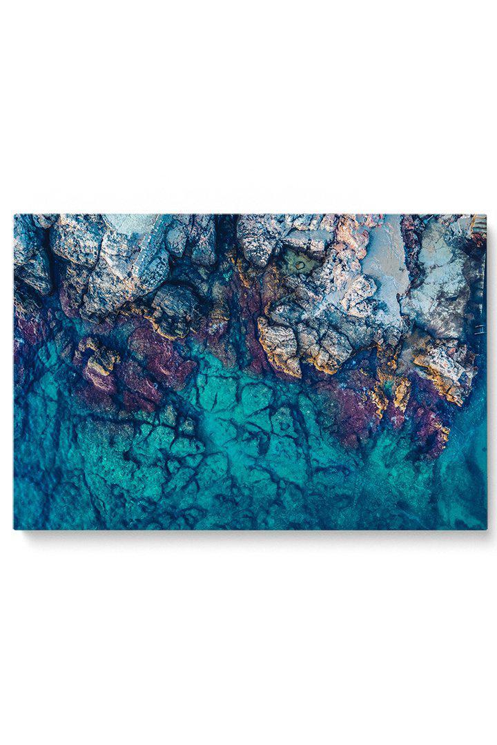 Aerial Colorful Rocks-Giclée-Fine-Art-Canvas-Print-canvartz.com