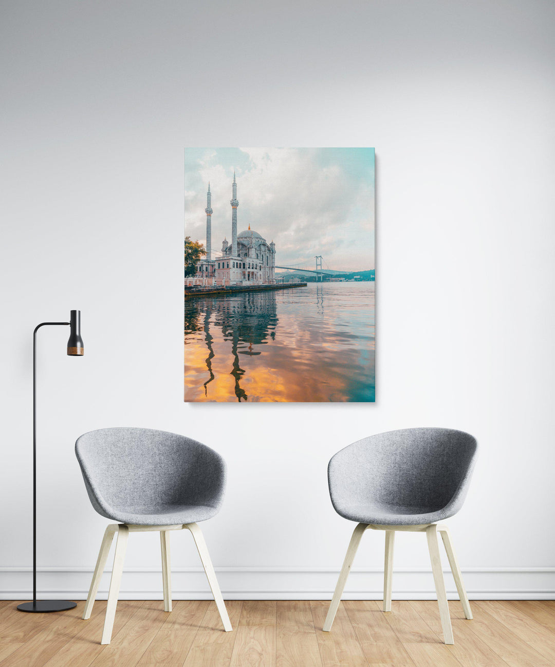 Bosphorus Morning-Giclée-Fine-Art-Canvas-Print-canvartz.com