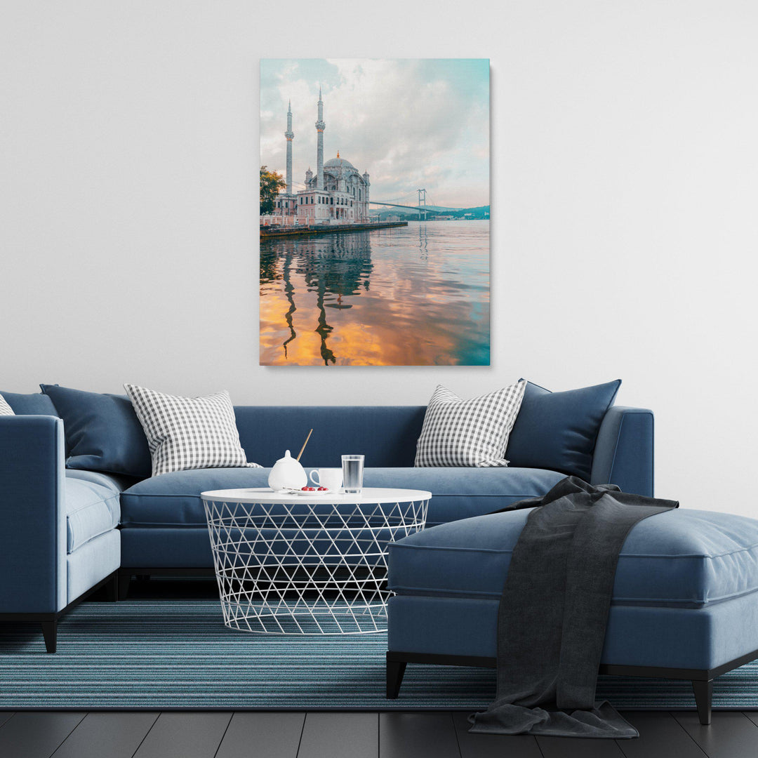 Bosphorus Morning-Giclée-Fine-Art-Canvas-Print-canvartz.com