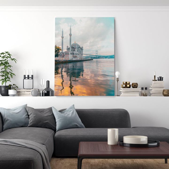 Bosphorus Morning-Giclée-Fine-Art-Canvas-Print-canvartz.com