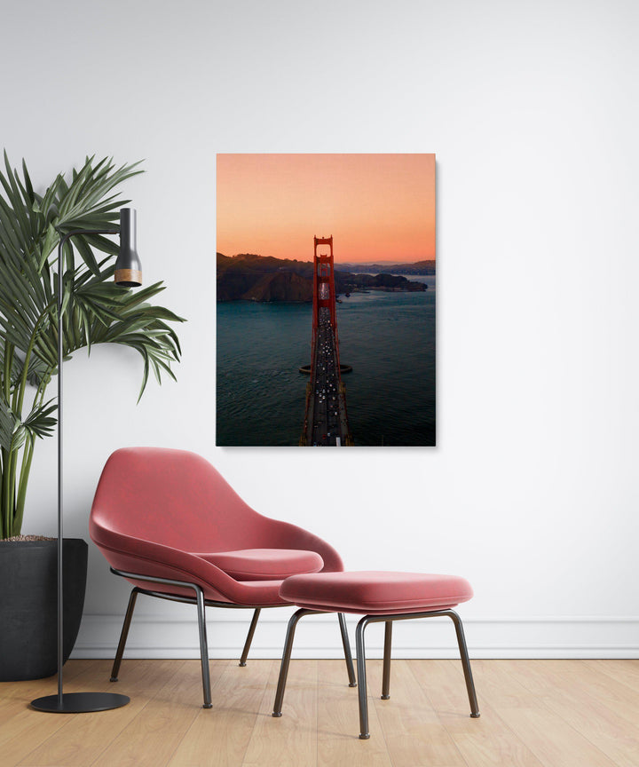 Golden Gate Crossing-Giclée-Fine-Art-Canvas-Print-canvartz.com