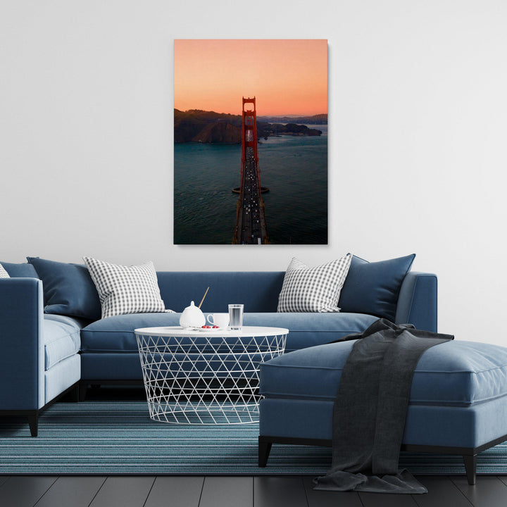 Golden Gate Crossing-Giclée-Fine-Art-Canvas-Print-canvartz.com