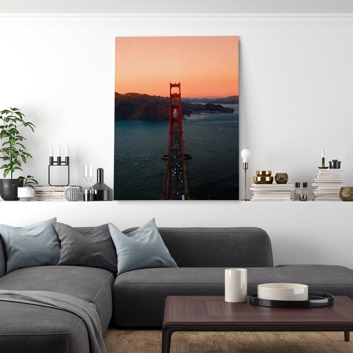 Golden Gate Crossing-Giclée-Fine-Art-Canvas-Print-canvartz.com