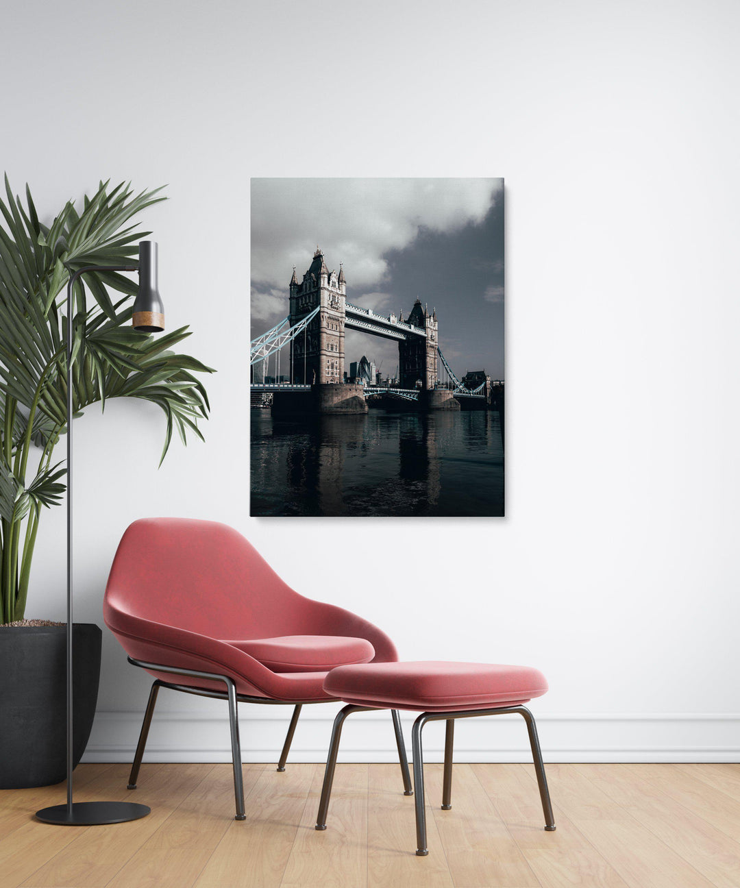 London Bridge-Giclée-Fine-Art-Canvas-Print-canvartz.com