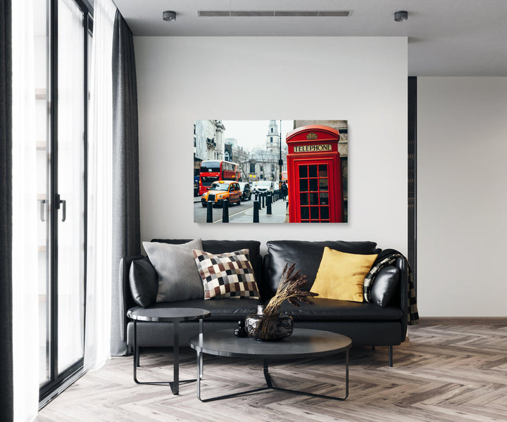 London Phone Booth-Giclée-Fine-Art-Canvas-Print-canvartz.com