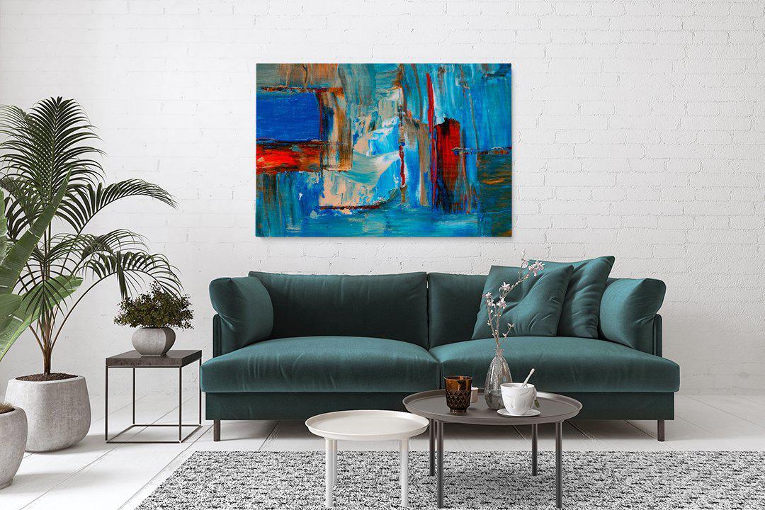 Multicolored Abstract-Giclée-Fine-Art-Canvas-Print-canvartz.com